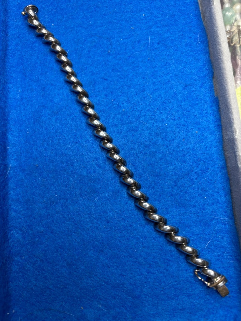 1988 vintage San Marco signed double link bracelet